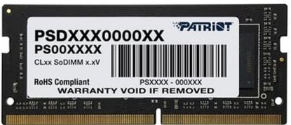  Зображення Пам'ять SoDDR4  8GB  2666MHz PC4-21300  Patriot (PSD48G266681S)) 